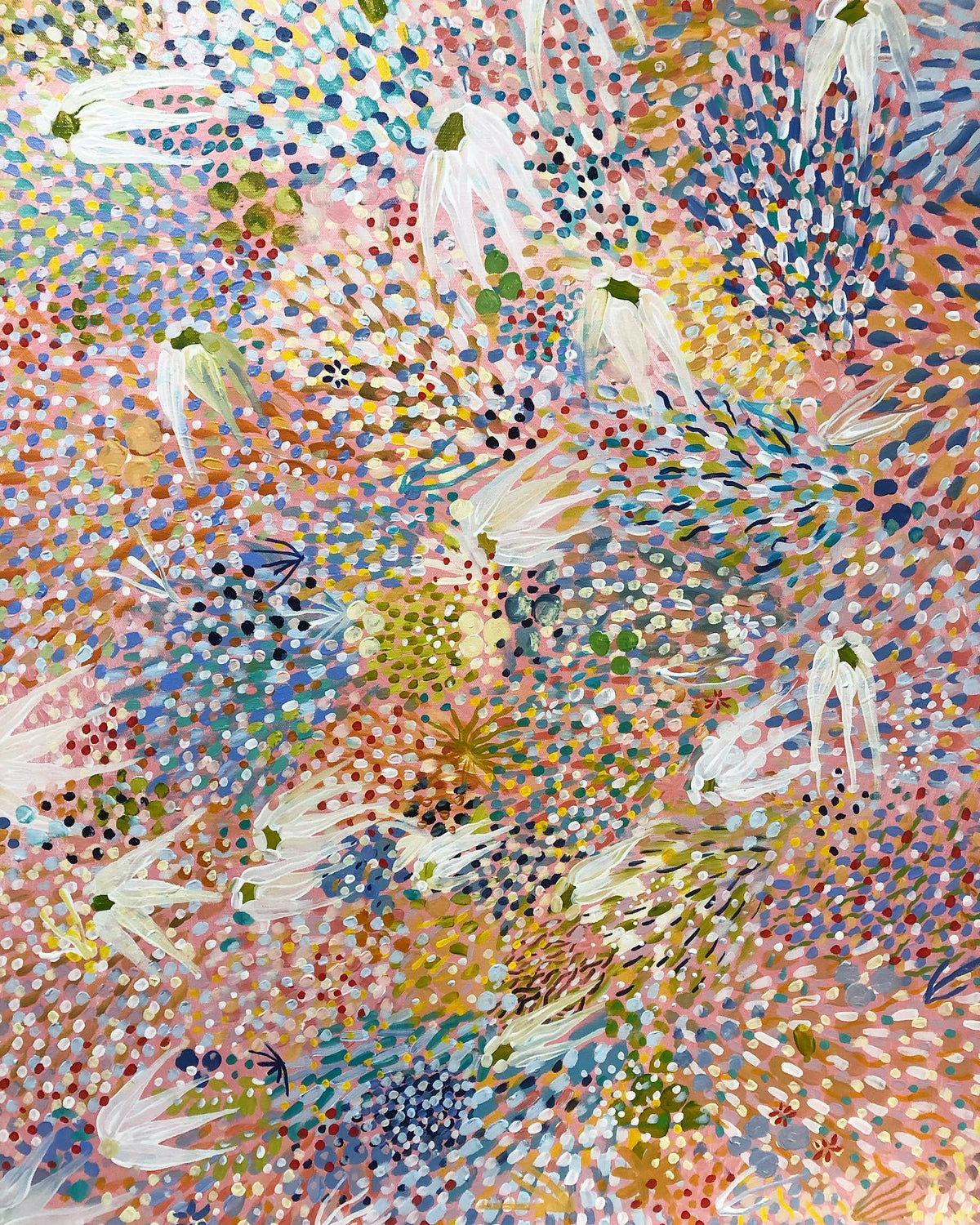 "Blooming lovely" matted print