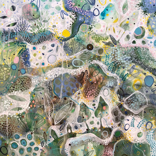 "the slow down" matted print